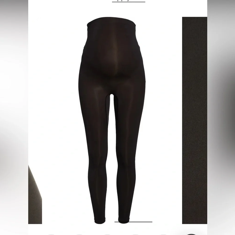 Skims Solutionwear Maternity Onyx Tight, NWT - Picture 6 of 9